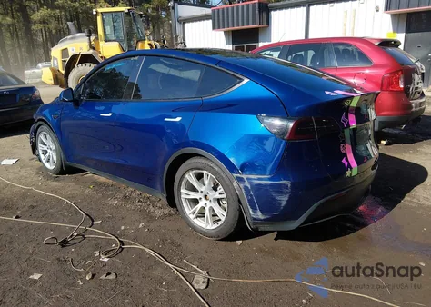 2020 Tesla Model Y Long Range Dual Motor All-Wheel Drive from USA, damaged, VIN 5YJYGDEE7LF031777